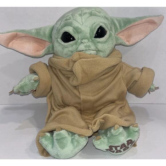 Build-a-Bear Star Wars Baby Yoda Grogu Plush Mandalorian Child Stuffed Toy 16” - Picture 12 of 15